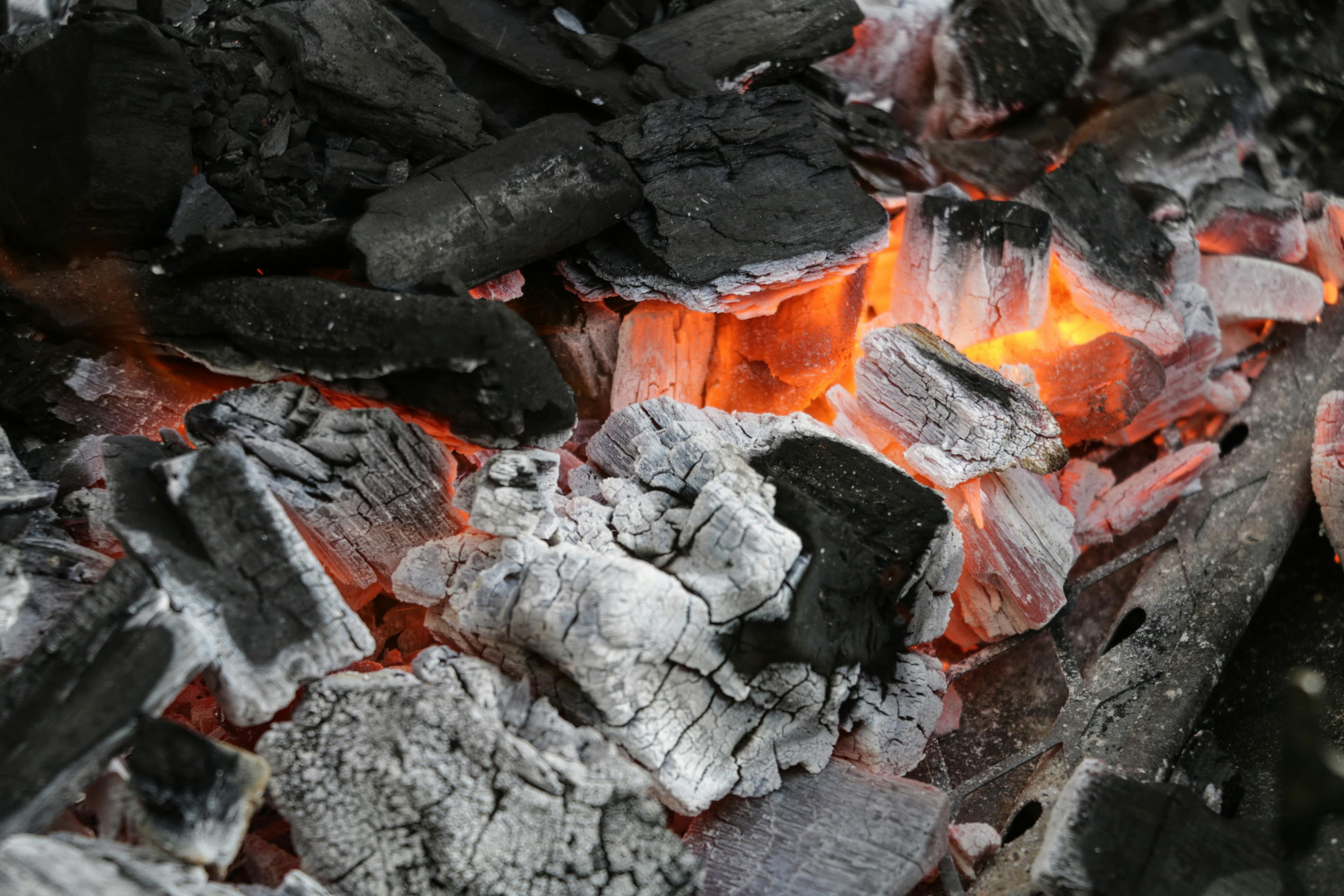 Fondo de brasas