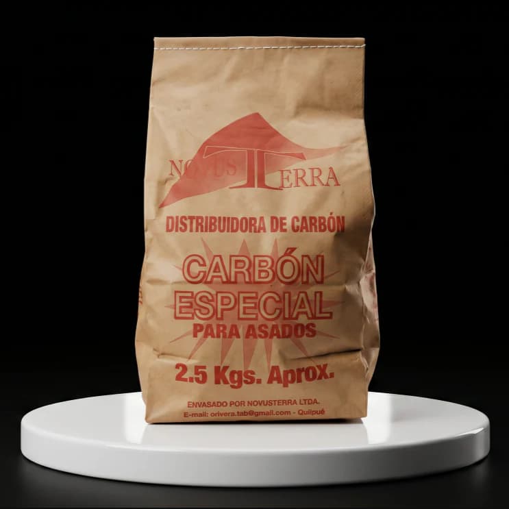 Bolsa papel 2.5 kg · Quebracho colorado